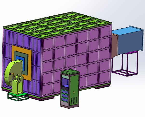 離心通風機標準化風道性能測試試驗機